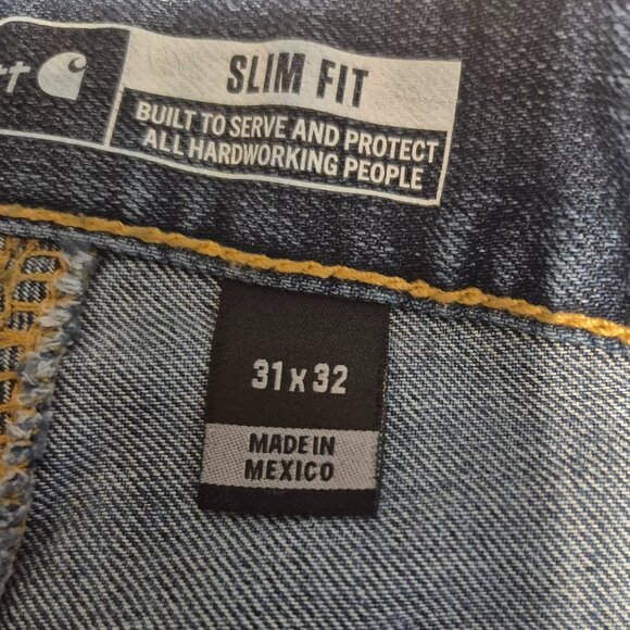 Carhartt Slim Fit Jeans Size 31" x 32" - Picture 11 of 15